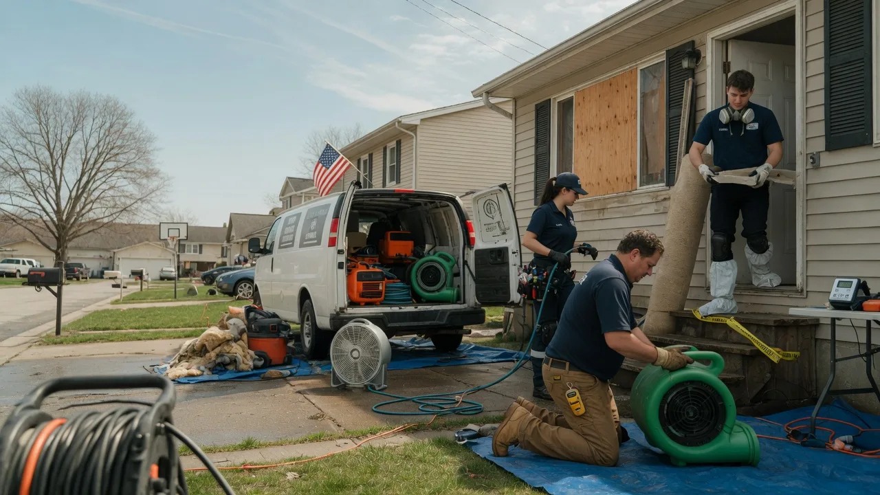 Water Damage Restoration in Harshaw, WI near me